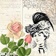 6062V MixArt Kolay Transfer 25x25 cm Artebella (Ak Zeminde Uygulanr)