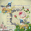 6052V MixArt Kolay Transfer 25x25 cm Artebella (Ak Zeminde Uygulanr)