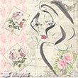 6003K MixArt Kolay Transfer 25x25 cm Artebella (Koyu Zeminde Uygulanr)