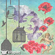 6009K MixArt Kolay Transfer 25x25 cm Artebella (Koyu Zeminde Uygulanr)