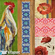 6002V MixArt Kolay Transfer 25x25 cm Artebella (Ak Zeminde Uygulanr)