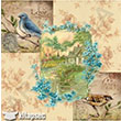 6004V MixArt Kolay Transfer 25x25 cm Artebella (Ak Zeminde Uygulanr)