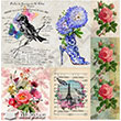 6005V MixArt Kolay Transfer 25x25 cm Artebella (Ak Zeminde Uygulanr)