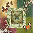 6007V MixArt Kolay Transfer 25x25 cm Artebella (Ak Zeminde Uygulanr)