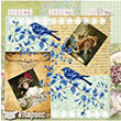 6011V MixArt Kolay Transfer 25x25 cm Artebella (Ak Zeminde Uygulanr)
