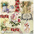 6014V MixArt Kolay Transfer 25x25 cm Artebella (Ak Zeminde Uygulanr)