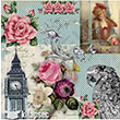 6024V MixArt Kolay Transfer 25x25 cm Artebella (Ak Zeminde Uygulanr)