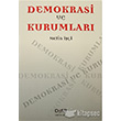 Demokrasi ve Kurumlar Der Yaynlar