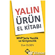 Yaln rn El Kitab MVP`lerle Yenilik ve Giriimcilik Buzda Yaynevi