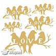 7336 Gold Kolay Transfer 16x16 cm Artebella