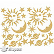 7332 Gold Kolay Transfer 16x16 cm Artebella