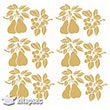7325 Gold Kolay Transfer 16x16 cm Artebella