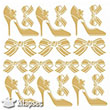 7323 Gold Kolay Transfer 16x16 cm Artebella