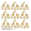 7317 Gold Kolay Transfer 16x16 cm Artebella