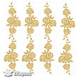 7310 Gold Kolay Transfer 16x16 cm Artebella