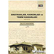 Anayasalar Kanunlar ve TBMM Kararlar Eitim Yaynevi