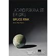Lacanc Psikanalize Bir Giri Encore Yaynlar