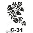 C-31 Stencil C Serisi 15x20 cm Artebella