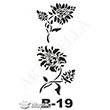 B-19 Stencil B Serisi 10x20 cm Artebella