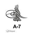 A-7 Stencil A Serisi 20x20 cm Artebella