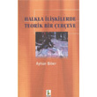 Halkla likilerde Teorik Bir ereve Vadi Yaynlar