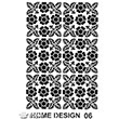 Home Design Stencl 35x50 cm HDS06 Artebella