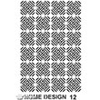 Home Design Stencl 35x50 cm HDS12 Artebella