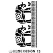 Home Design Stencl 35x50 cm HDS13 Artebella