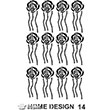 Home Design Stencl 35x50 cm HDS14 Artebella