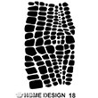 Home Design Stencl 35x50 cm HDS18 Artebella