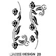 Home Design Stencl 35x50 cm HDS20 Artebella