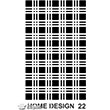Home Design Stencl 35x50 cm HDS22 Artebella