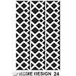 Home Design Stencl 35x50 cm HDS24 Artebella