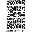Home Design Stencl 35x50 cm HDS33 Artebella