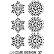 Home Design Stencl 35x50 cm HDS37 Artebella