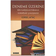 Deneme zerine Bir Karlatrmal Edebiyat almas Hece Yaynlar