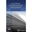 Eletiride Fenomenolojik Yaklamlar Hece Yaynlar