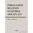 Psikolojide Bilginin Eletirel Arkaplan Hiperlink Yaynlar