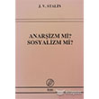 Anarizm mi Sosyalizm mi nter Yaynlar