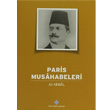 Paris Musahabeleri Trk Tarih Kurumu Yaynlar
