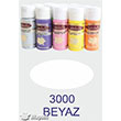 3000 Beyaz 30 cc Opak Boya Artebella