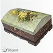 Hediyelik Bitmi rn Hazinem  Ahap Sandk 36x25x16 cm  (B085) Artebella