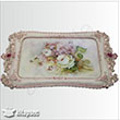 Hediyelik Bitmi rn Gzelim Polyester Tepsi (B025) Artebella