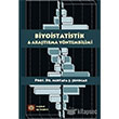 Biyoistatistik ve Aratrma Yntembilimi stanbul Tp Kitabevi