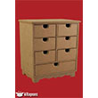 Ahap Mdf Bazal  Byk Kutu 21X14,5X30 AKT71 Artebella