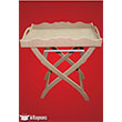 Ahap Mdf Ayakl Simiti Tepsi  60x40x75 cm ASH16 Artebella