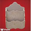 Ahap Mdf Cepli Kap Gazetelii 27x13x40 cm AGZ01 Artebella