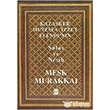 Kazasker Mustafa zzet Efendi`nin Mek Murakkai (Sls ve Nesih) Kubbealt Neriyat Yaynclk