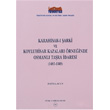 Karahisar  arki ve Koyluhisar Kazalar rneinde Osmanl Tara daresi Trk Tarih Kurumu Yaynlar