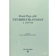 Tevarihi Ali Osman 10. Defter Trk Tarih Kurumu Yaynlar